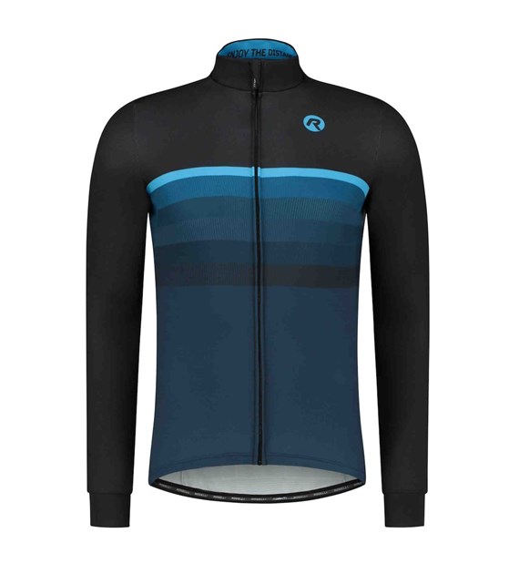 Rogelli koszulka dł. rękaw HERO II M czarn. nieb.