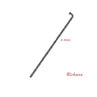 RICHMAN szprycha S13 nierdz. czarna 184 mm op.36s