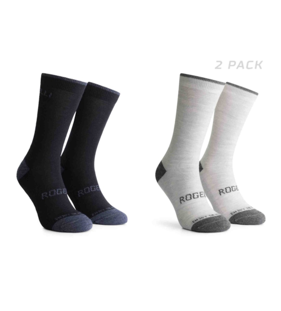 Rogelli skarpetki WOOL nieb. i pias. XL 44-47 2pak