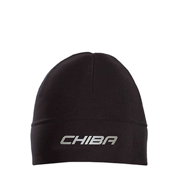 CHIBA Czapeczka THERMOFLEECE KIDS czarna L/XL