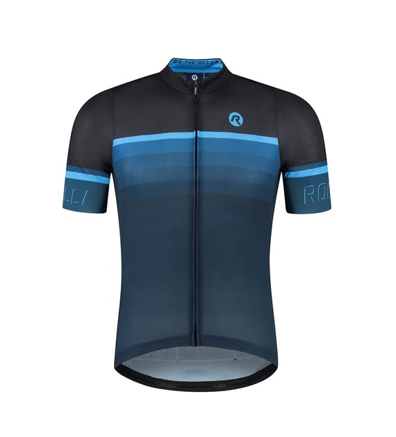 Rogelli koszulka HERO II 4XL czarno niebieska