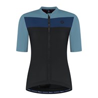 Rogelli koszulka CORE BLOCK LDS czarno nieb. XS