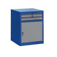 UNIOR Szafa narzędziowa szeroka 2 szuflady i drzwi