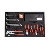 UNIOR Zestaw kluczy ślusarskich na wkładce