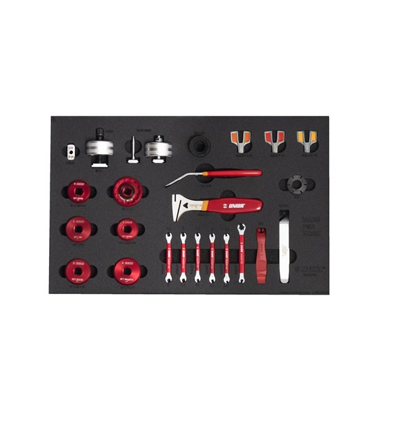 UNIOR Zestaw kluczy do szprych i suportu wkładka