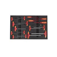 UNIOR Zestaw kluczy na wkładce wkrętaki