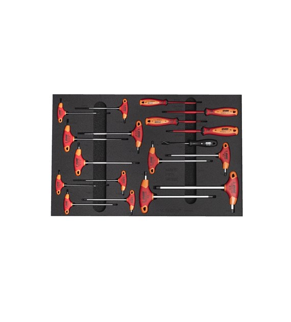 UNIOR Zestaw kluczy na wkładce wkrętaki