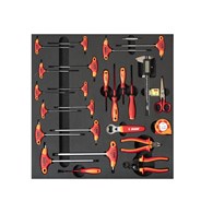 UNIOR Zestaw kluczy na wkładce wkrętaki