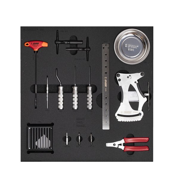 UNIOR Zestaw kluczy na wkładce budowa kół