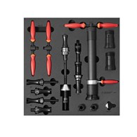 UNIOR Zestaw kluczy na wkładce rama