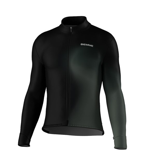 Biemme koszulka dł. ręk FORESTA czarno ziel. XL