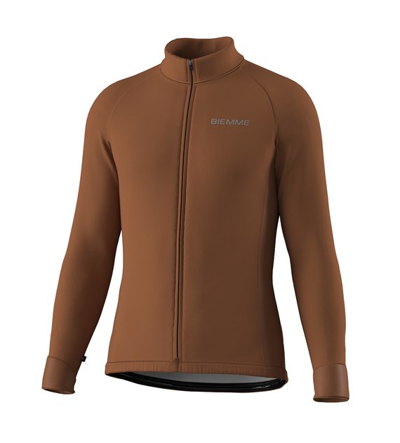 Biemme koszulka dł. ręk BELVEDERE 2.0 brązowa M