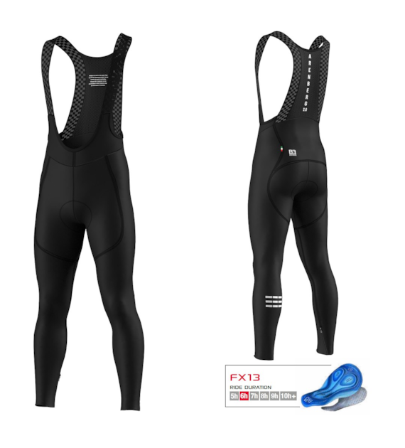 Biemme Rajtuzy ARENBERG 2.0 czarne 3XL