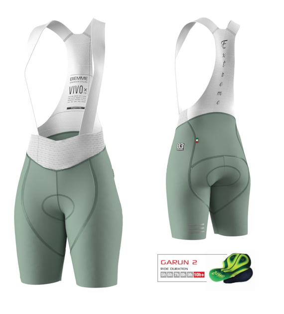 Biemme Spodenki VIVO EXTREME LADY szałwiowe XS