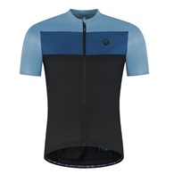 Rogelli koszulka CORE BLOCK 4XL czar. błęk. nieb.