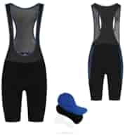 Rogelli Spodenki CORE LDS czarno niebieskie XL
