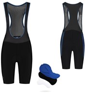 Rogelli Spodenki CORE LDS czarno niebieskie XXL