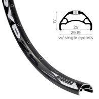 Obręcz RODI TRYP25 29'' 622x25 czarna 32 otw.