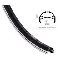 Obręcz VIPER 26'' 559x21 czarna 36 otw.