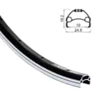 Obręcz VIPER 28'' 622x19 czarna 32 otw.