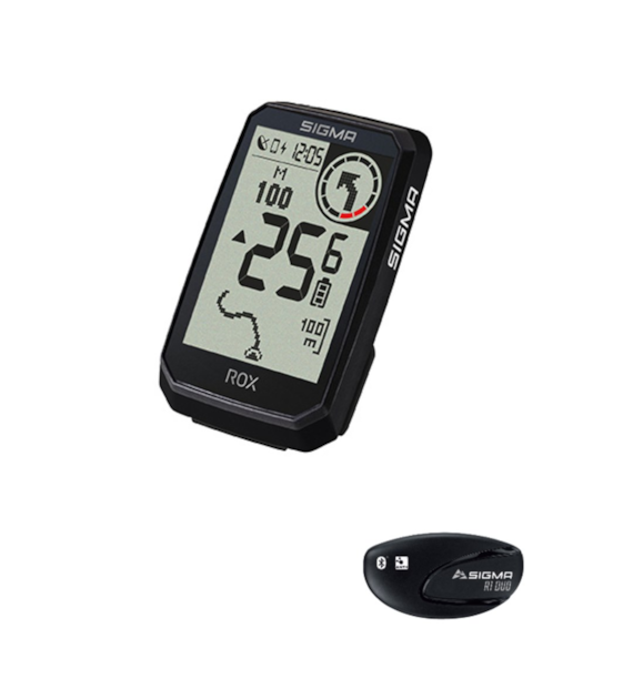 Sigma licznik ROX 4.0 ENDURANCE HR SET czarny