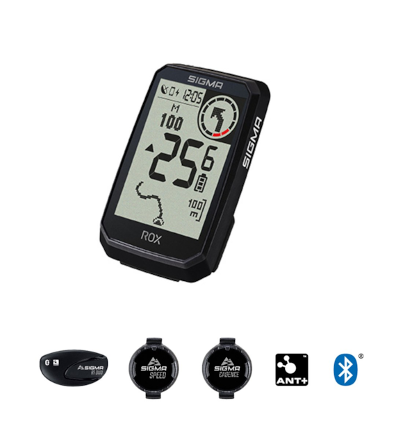 Sigma licznik ROX 4.0 ENDURANCE SENSOR SET czarny