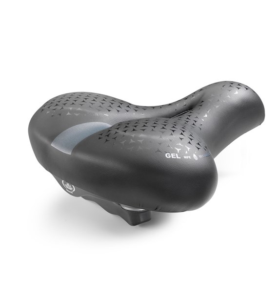 Siodełko PARADISE ŻEL czarne stal