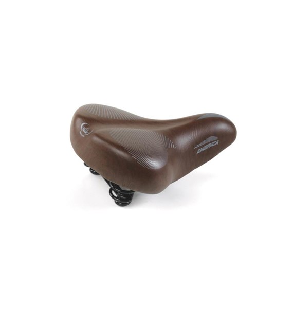 Siodełko AMERICA brązowe