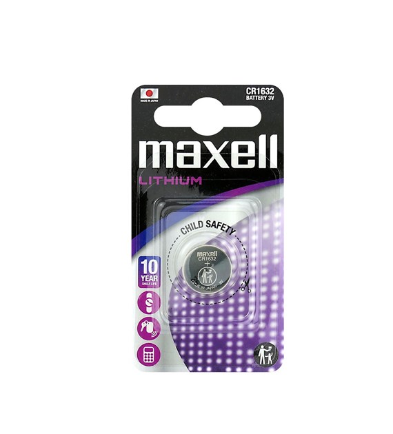 Bateria CR1632 MAXELL w op.1 szt cena za sztukę