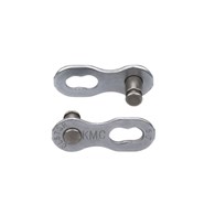 KMC Złączka 7,8 EPT 2 szt. srebrna 7,3mm  blister