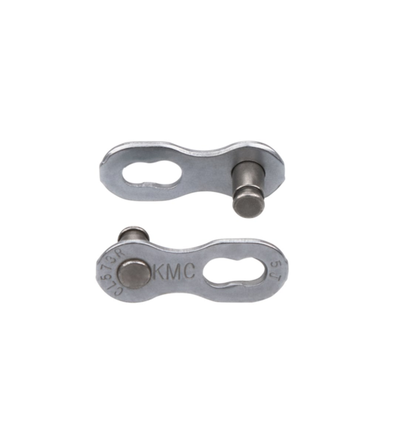 KMC Złączka 7,8 EPT 2 szt. srebrna 7,3mm  blister