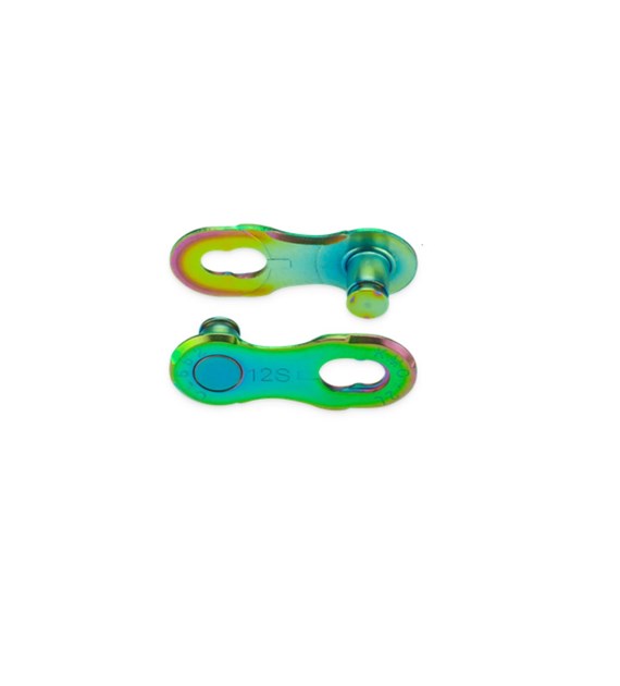 KMC Złączka 12NR 2 sztuki zielona 12rz.blister