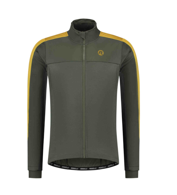 Rogelli bluza FREEZE zielono musztardowa S