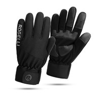 Rogelli rękawiczki ALTA KIDS czarne 128-140