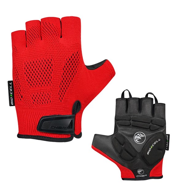 CHIBA rękawiczki BIOXCELL COMFORT czerwone L