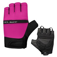 CHIBA rękawiczki GEL MASTER XS różowe