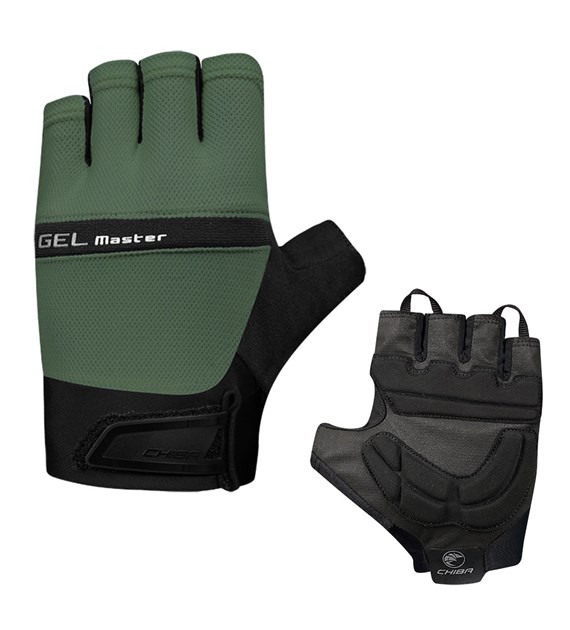 CHIBA rękawiczki GEL MASTER XL oliwkowe
