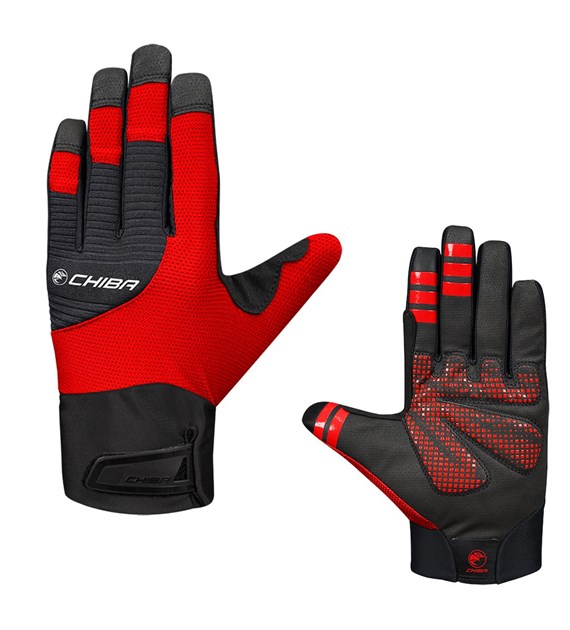 CHIBA rękawiczki BLADE II czerwone XS