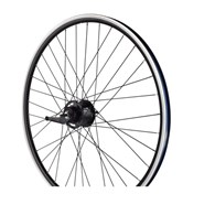 Koło 28'' tył nexus 7 biegów stożek czarno/czarne