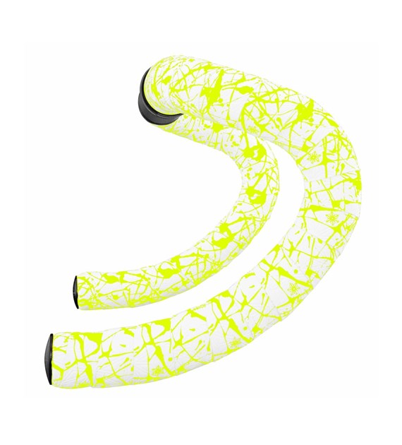 SUPACAZ Owijka SUPER STICKY SPLAT biało żółta