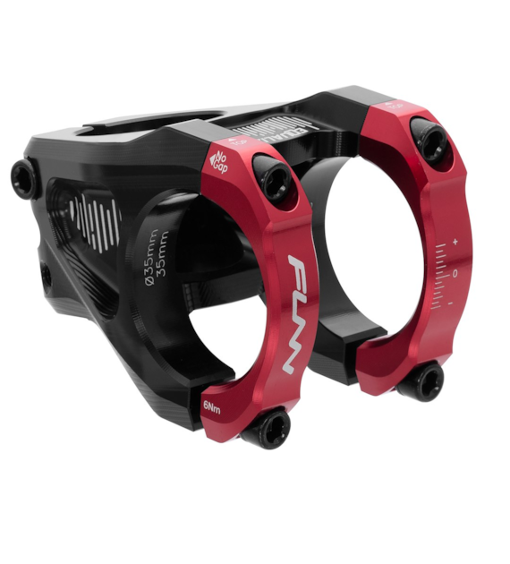 FUNN mostek EQUALIZER ZERO 35 35mm czerwony