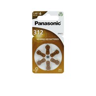 Bateria 312 PANASONIC 6 szt. cena za blis.