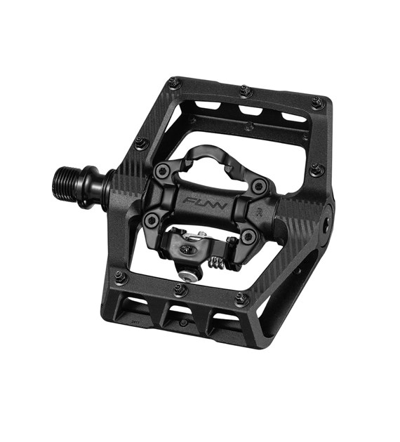 FUNN pedały RIPPER 2 czarne jednostronne