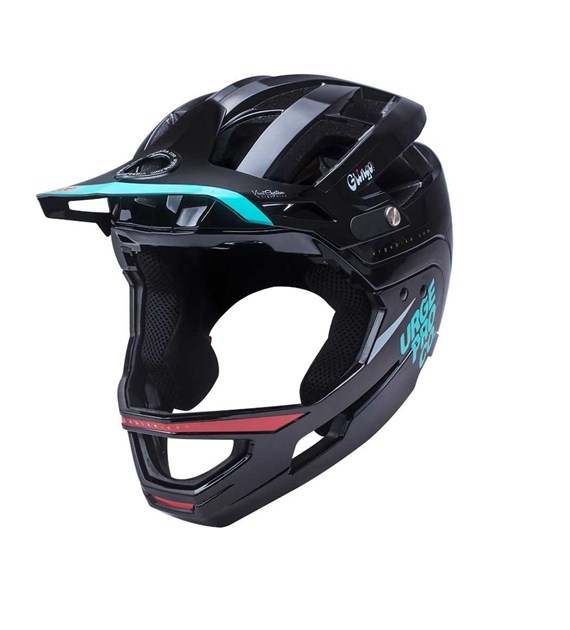 URGE kask GRINGO DE LA PAMPA czarny  L/XL 58-61