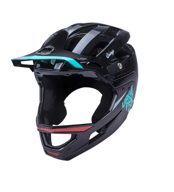 URGE kask GRINGO DE LA PAMPA czarny  L/XL 58-61