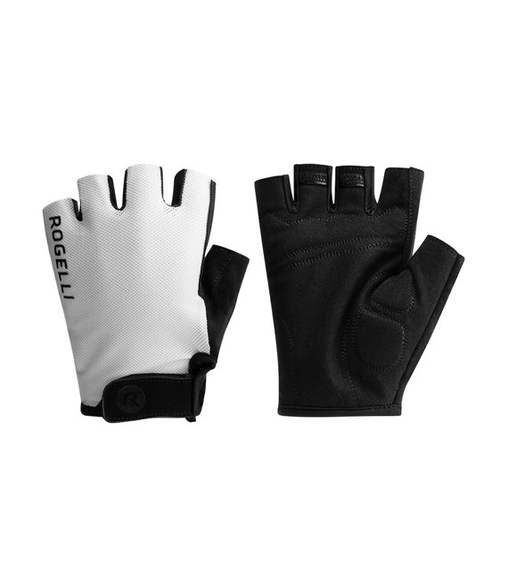 Rogelli rękawiczki CORE KIDS białe 128-140