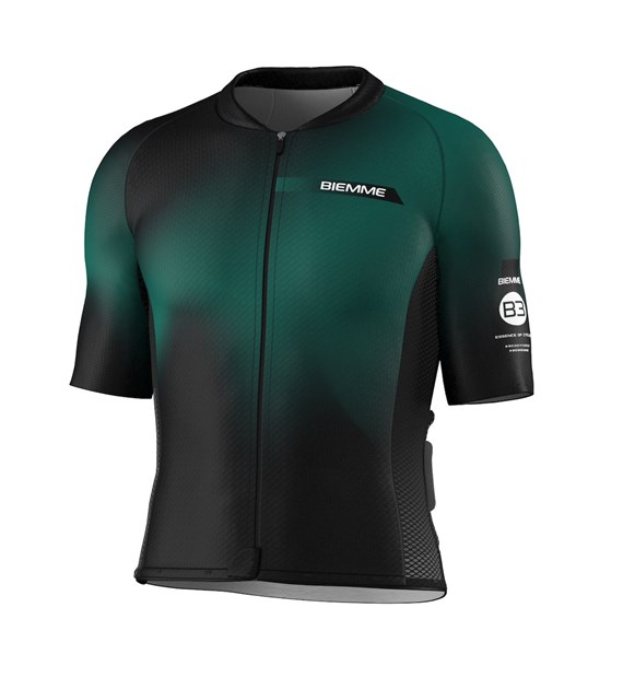 Biemme koszulka ARMONIA 26 czarno zielona 3XL