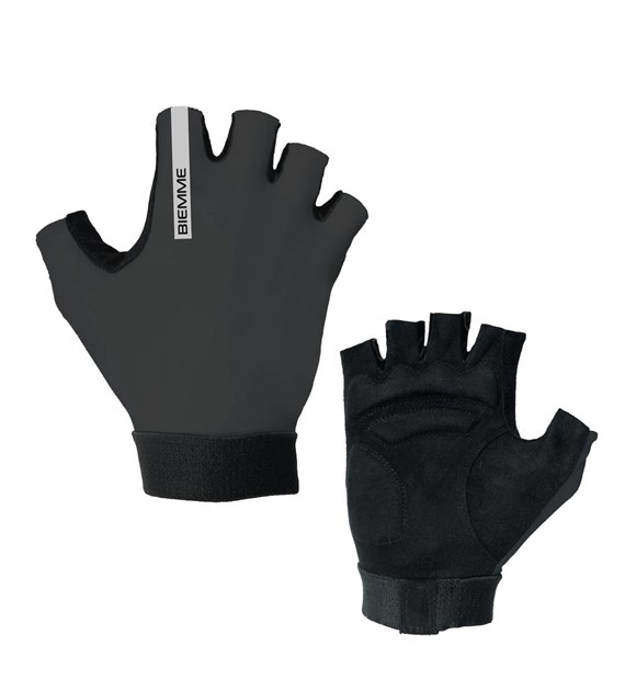 Biemme Rękawiczki RACE czarno szare S