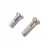 Nypel  NA-023 SLE stal ocynk 14 mm czarny 100 szt.