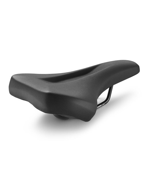 Siodełko APNEA czarne stal Blister